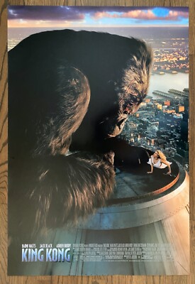 Peter Jackson's KING KONG (2005) DS 1S Kong & Ann Atop of Empire State Building