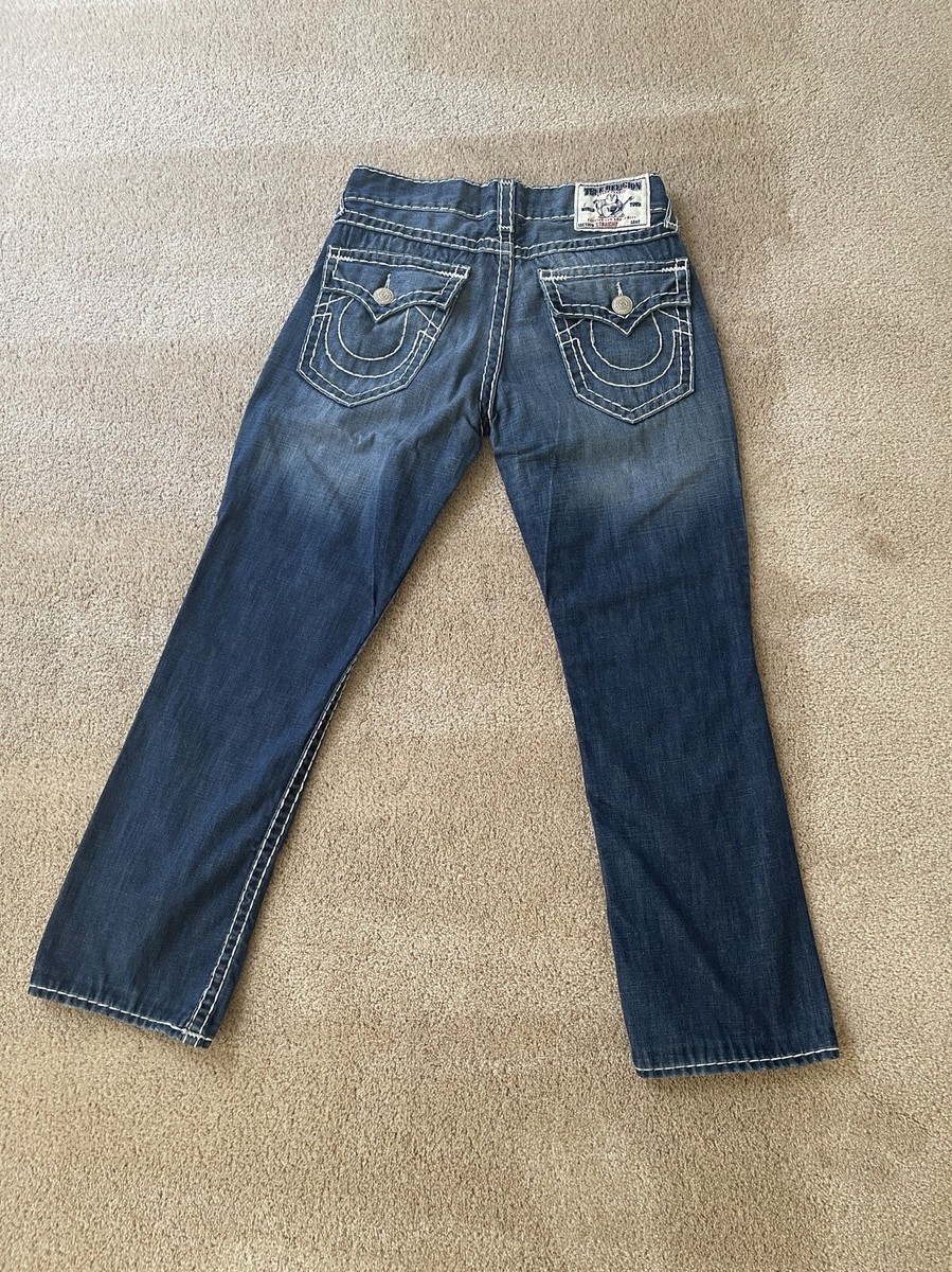 TRUE RELIGION STRAIGHT ジーンズ 32 Men's True Religion Jeans, Straight Leg, Size 32, Inseam 32