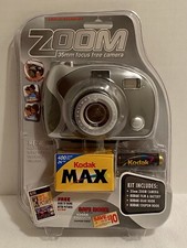 Kalimar Autowind Zoom 35mm Film Camera w/ Built-in-Flash Kodak Color Max Film