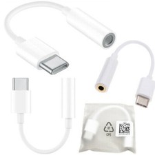Genuine Headphone Jack Adapter for Huawei P30 P20 Pro Lite / OnePlus 8T 7 Pro 6