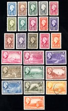 Suriname Stamps # 184-207 MLH VF 2 Low Values Used Scott Value $250.00