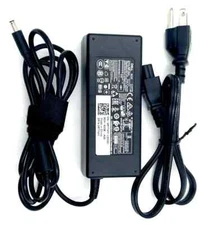 Dell OEM 90 Watt Charger AC Power Adapter 4.5mm Tip - 90W
