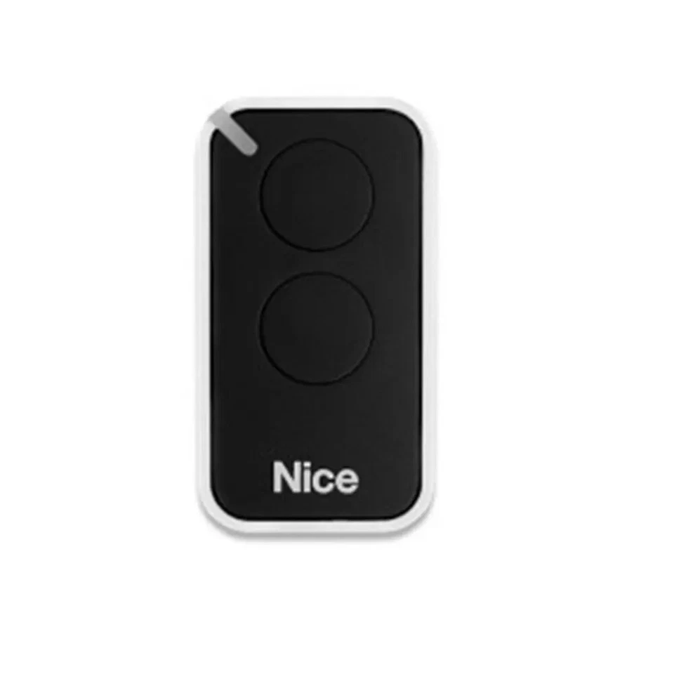 Telecomando originale Nice INTI 2 nero trasmettitore rolling 2CH per cancelli