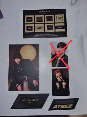 ATEEZ Golden Hour Part. 1 Goodies