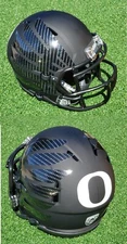 OREGON DUCKS 2023 v. UTAH FOOTBALL MINI HELMET WITH FAUX CARBON FIBER WINGS