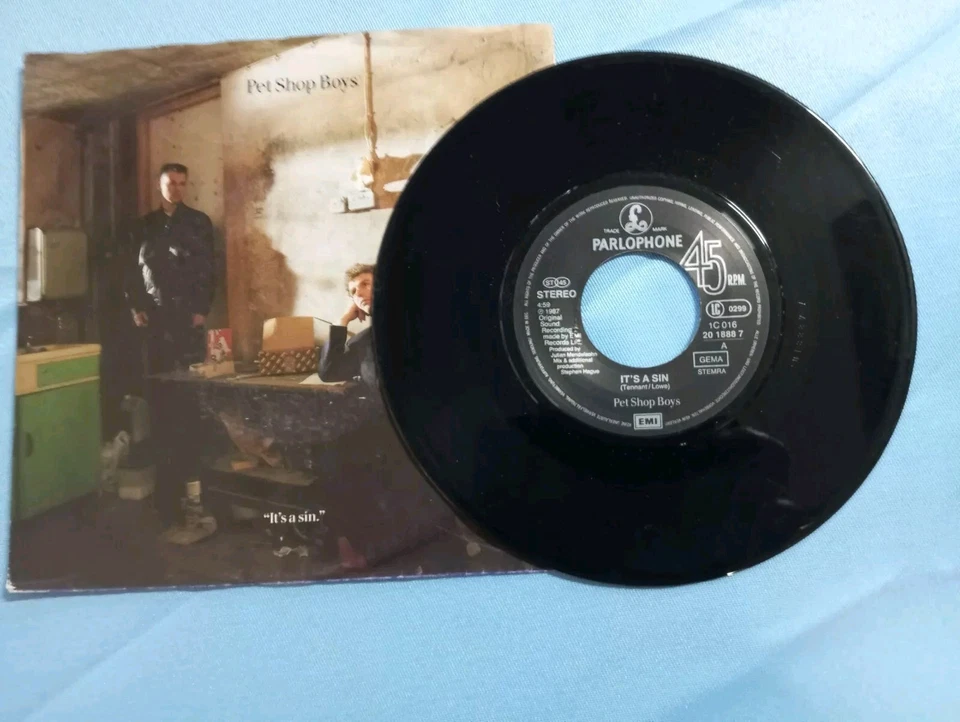 Pet shop Boys/ It s Sin/ 45 tours - Photo 3/4