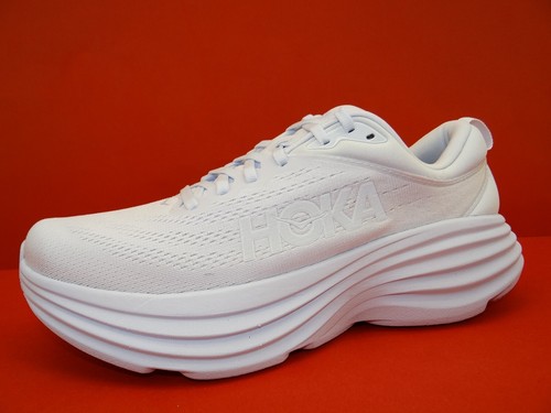 HOKA Bondi 8 Sneaker Laufschuhe Sportschuhe Herren Schuhe Gr.42 Weiß - Bild 6 von 9