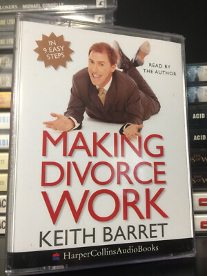 Keith Barret - Making Divorce Work  - Rob Brydon Audiobook on 4 Cassettes SEALED