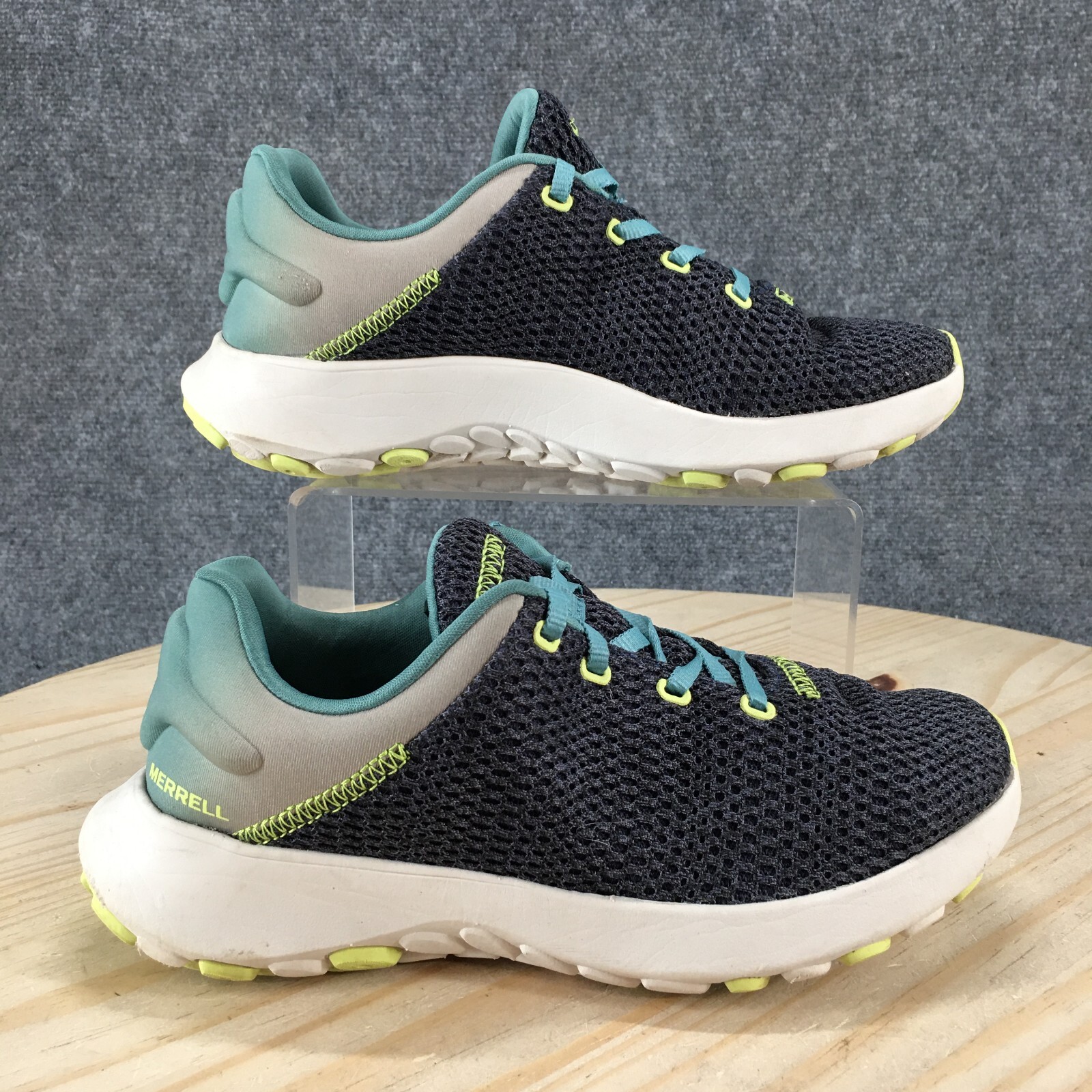 Merrell Scarpe Donna 8 Cloud Vent Zoccoli Sneakers Blu Stringate Comode Basse J003708