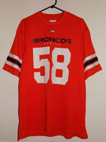 CAMISETA PREMIUM DE HOMBRE DENVER BRONCOS VON MILLER $60 NUEVA CON ETIQUETAS - Imagen 2 de 6