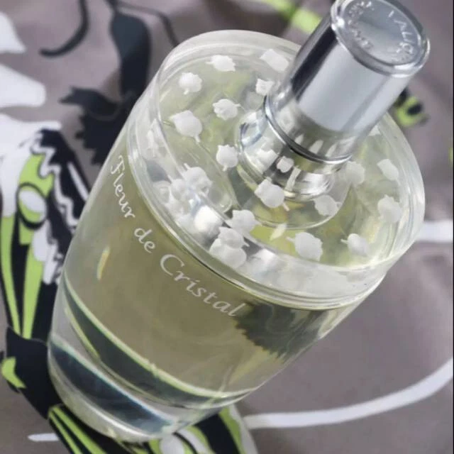 Nuevo Lalique FLEUR DE CRISTAL EAU Eau De Parfum Spray 100 ml / 3,3 fl. oz EDP Foto 2 de 3