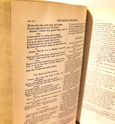 THE GLOBE ILLUSTRATED SHAKESPEARE, Complete Works, Annotated, Leather, Drama - Picture 17 of 20