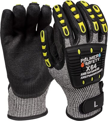 ATERET General Utility Work Gloves, Cut & Impact Protection, Lightweight &...