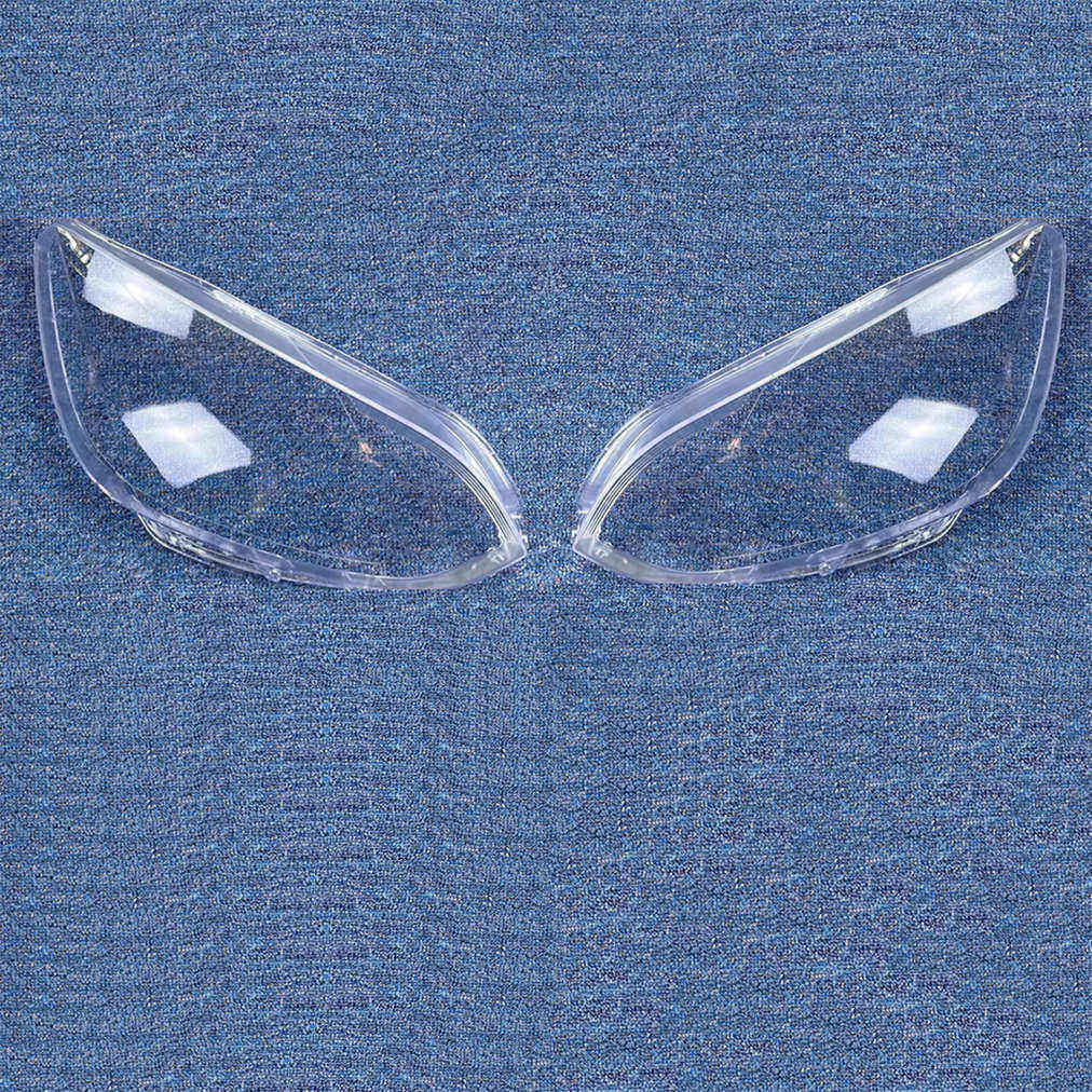 2Pcs Headlight Headlamp Clear Lens Left Right Cover For Volkswagen UP 2009-2016