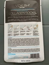 (6) Voesh Deluxe Pedicure Collagen Socks Reverse The Sign Of Aging