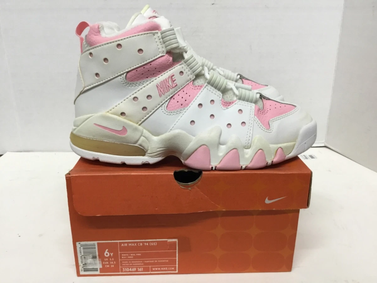 Nike Air Max CB 94 GS Kids sneaker 310469 161 Size 6 white