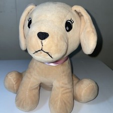 Kellytoy Plush Puppy Dog Tan Brown 10  