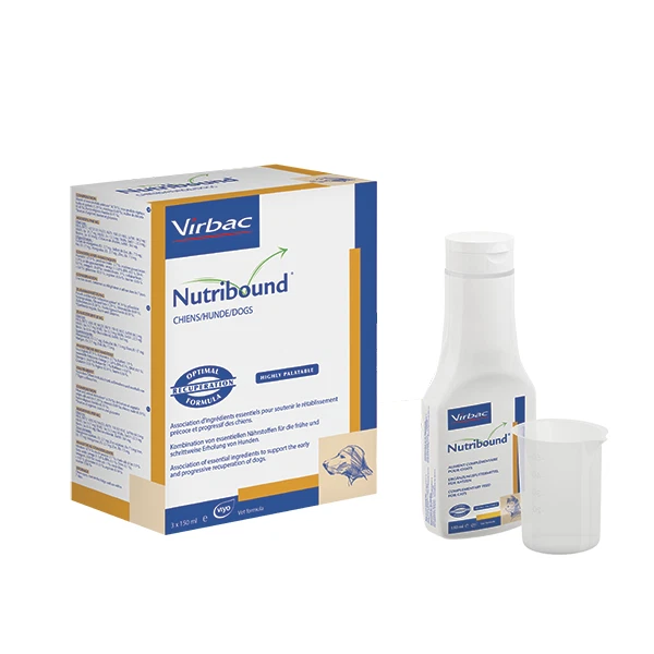 NUTRIBOUND¹ Virbac dog convalescence support complementary food 3x150 ml