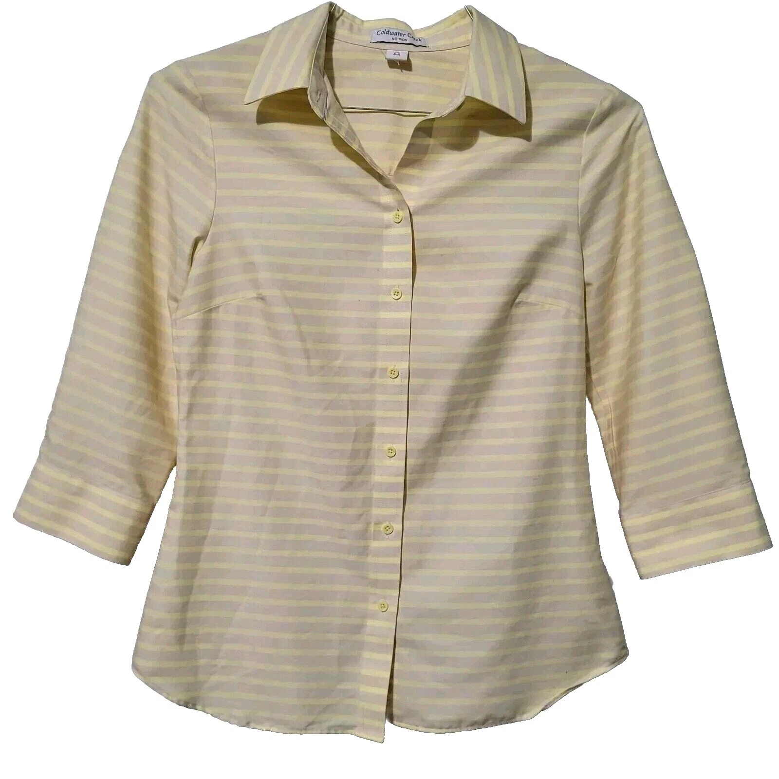 Coldwater Creek Silk Striped Tops for Women