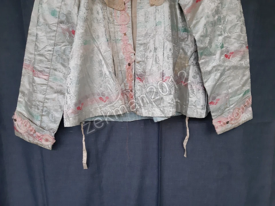 Antiguo Victoriano Hermoso Raro Único Vestido Para Mujer - Chaleco Foto 2 de 4