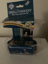 Droll Yankees window observer bird feeder