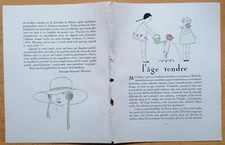 L´age tendre by Baratin - Art Deco Gazette de Bon Ton Pochoir - 1920