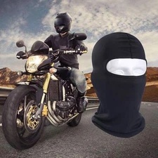 Balaclava Face Mask UV Protection Ski Sun Hood Tactical Mask for Men Women Black