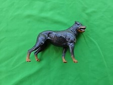 Rottweiler Dog Hard Plastic PVC Toy Breed Figurine Breyer