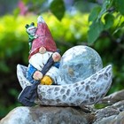 New ListingSolar Gnome Statue,Outdoor Decor for Yard,Patio with Light
