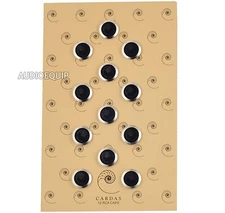 CARDAS Noise Stopper RCA Caps Dust Cover Plugs, Shield Blocks RF RFI EMI, 12 Pcs