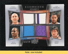 2009 Exquisite Collection Eights 3/10 Zydrunas Ilgauskas Tyson Chandler HOF 2b6