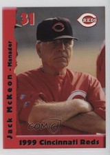 1999 Kahn's Cincinnati Reds Jack McKeon 0q3