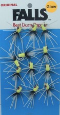 Betts 130L-8 Falls Fire Shimmy Bug HkSz8 Glo Bdy BkHack WhTail Card of 12