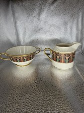 Lenox Lucia Creamer & Sugar Bowl Set Porcelai...