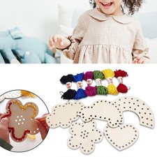 Kids Lacing Toy Learning Educational Easy to Use Kids Threading Panels Toy