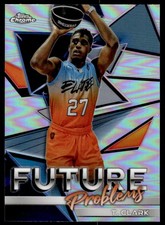 2021-22 Topps Chrome Overtime Elite Future Problems TJ Clark #FP-10 Team OTE