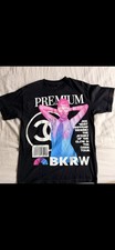 Premium Label x BKRW Mens Black Graphic Cotto...