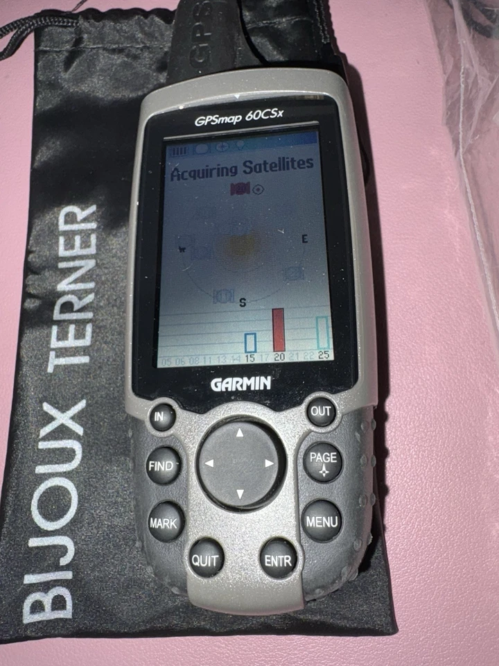 Garmin GPSMAP 60CSx Handheld hiking trail GPS - Tested Working Great - Image 2 of 4