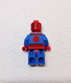 LEGO Spider-Man Minifigure SH115 &ndash; Black Web Pattern, Red Hips &ndash; From Sets 4851