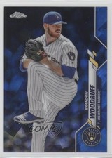 2020 Topps Chrome Sapphire Edition Brandon Woodruff #32 3e3