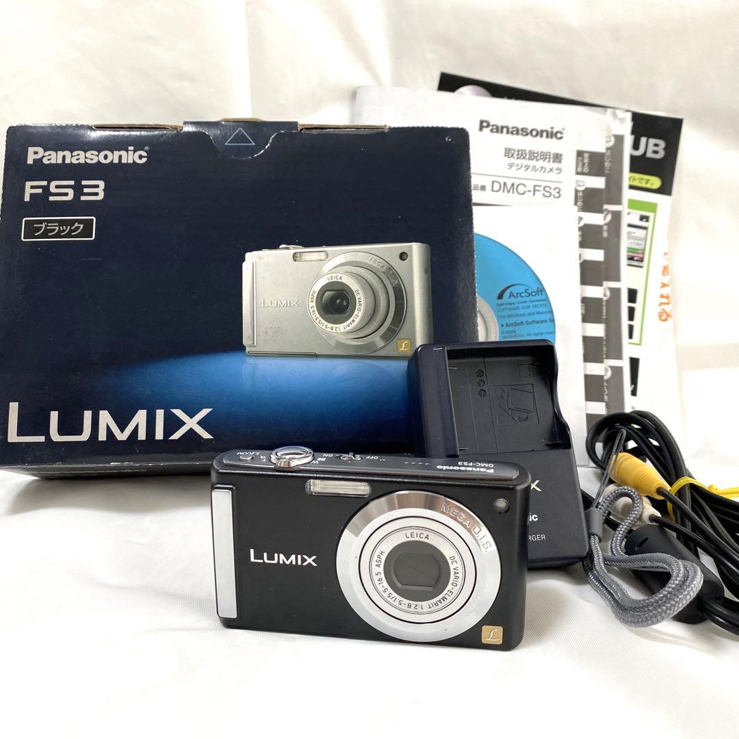 Panasonic Lumix DMC-FS3 Compact Digital Camera Used Optical Panasonic Lumix DMC-FS3 Compact Digital Camera Used Optical