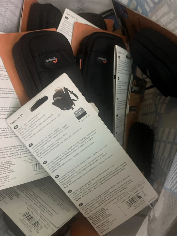 Lowepro Spectrum 10 Black Compact Digital Camera Case Bags  (10 Bag Bundle) - Image 3 of 4