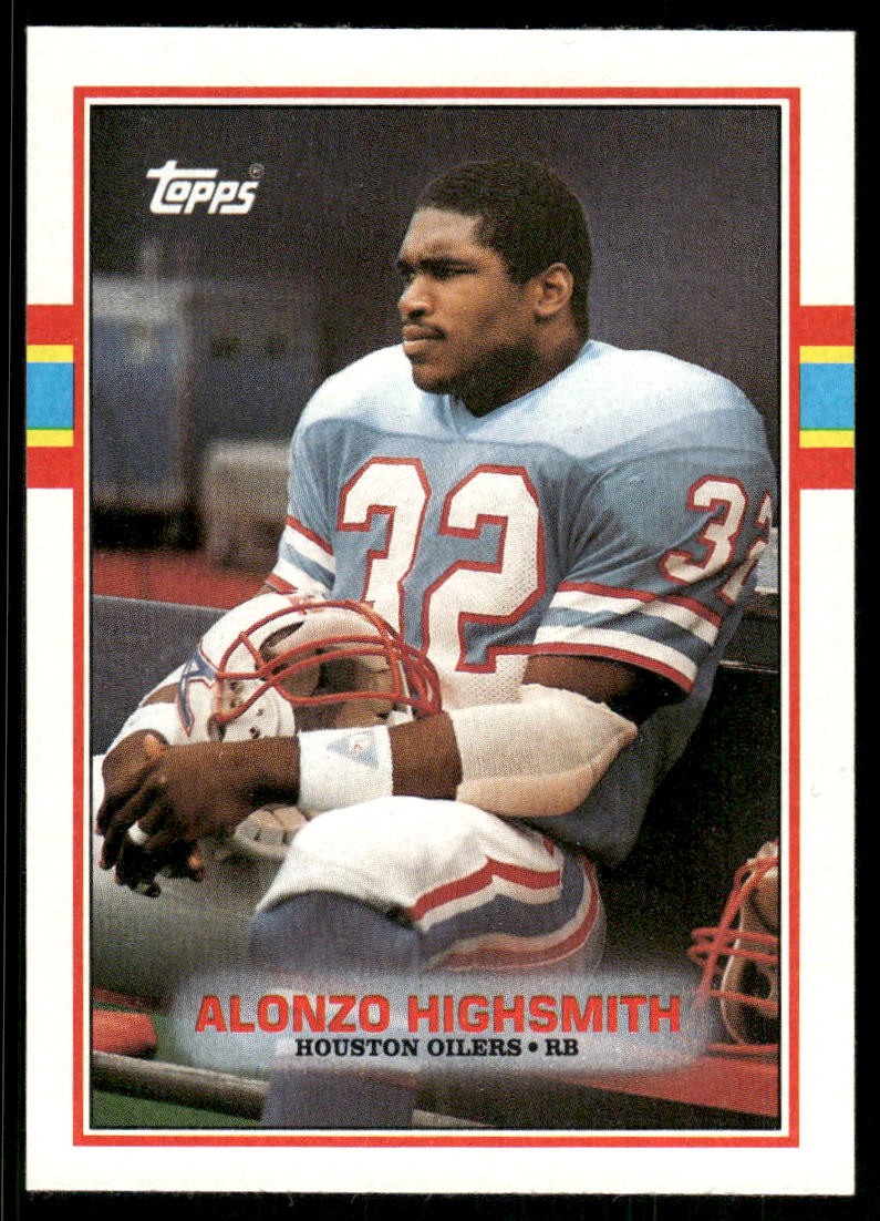 1989 Topps #96 Alonzo Highsmith