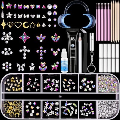 Tooth Gem Kit, Tooth Gems Kit For Teeth, Beginners Starter Crystals Teeth Gem
