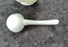 Vintage Westmoreland Milk Glass Paneled Grape Mayonnaise Condiment Bowl & Spoon — photo 5