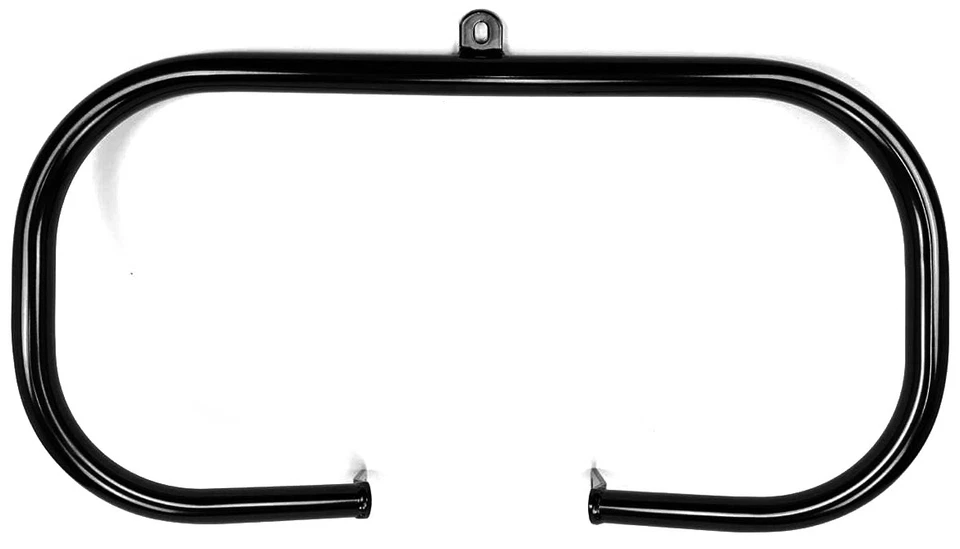 Crash Bar Noir pour Harley-Davidson FLST/FXST Softail 2000-2017 - Photo 1/1