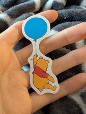 Winnie the Pooh Sticker Whimsical Cartoon Vinyl, Pooh