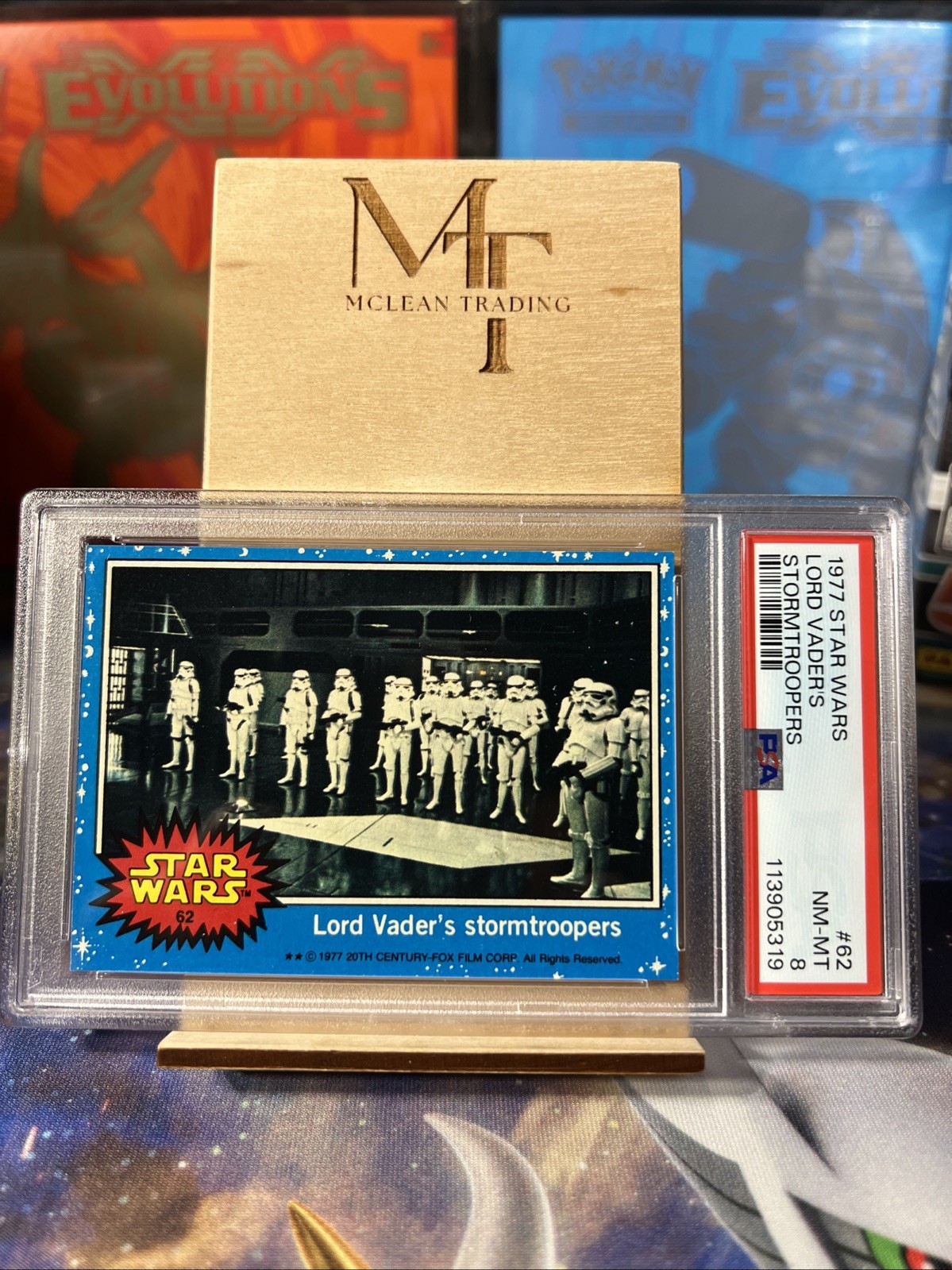 Lord Vader's Stormtroopers - 1977 Topps Star Wars #62 PSA 8