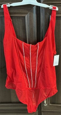 NWT Auden, intimate lingerie XL red