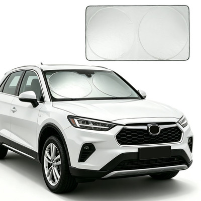 Erasior Front Windshield Shade Heat Reflector UV Protection Fit for Ford